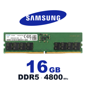 삼성 DDR5 데스크탑 램 메모리 UDIMM, 1개, 16GB 4800MHz (PC5-38400)