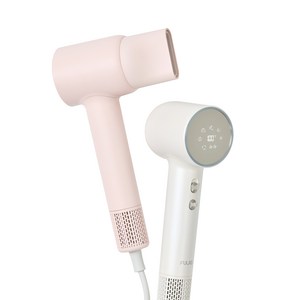 풀라스 음이온 저소음 가벼운 BLDC 항공모터 헤어드라이기, 핑크