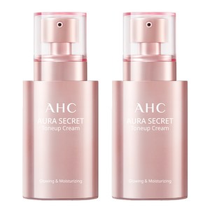 AHC 아우라 시크릿 톤 업 크림 SPF30 PA++, 50g, 50ml, 2개