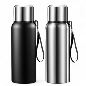 코코리브 스텐 보냉 보온병, 1개, 600ml, 블랙