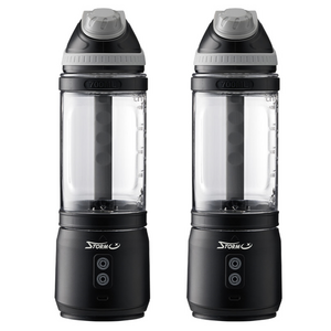 스톰 휴대용 무선 블렌더 700ml 대용량과 진짜 강력 파워 최초 양방향 회전 포터블 소형 믹서기 텀블러 WNSB-A11PRO, 1+1세트, 블랙2대