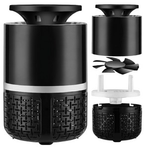 모스벡스 LED 모기퇴치기 4세대 무소음 해충 포충기 날파리 트랩 초파리, LMX-SJ2606 화이트