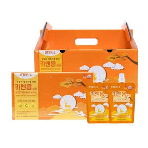 몸엔용 키엔용 비타 맛있는 어린이 녹용, 80ml, 30개
