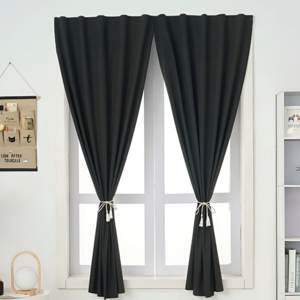 유피해피 1초완성 간편하게 붙이는 찍찍이 암막커튼