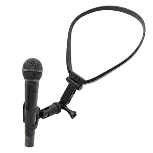 마이크 목걸이 스탠드 넥 홀더 목걸이형 거치대 고급형 MM02, 1개