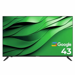 유맥스 무결점보증 120Hz Ai43G 109cm(43인치) UHD 구글5.0 스마트 4K TV -중소기업 소형 벽걸이 겸용, 고객직접설치, 스탠드형, 43인치
