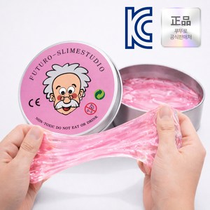 KC인증 퍼티 슬라임 박사퍼티 손에 안 묻는 유리퍼티, 핑크, 45g, 1개