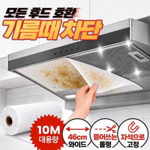 글로넥트 오일컷 뜯어쓰는 대용량 주방 후드필터, 1개