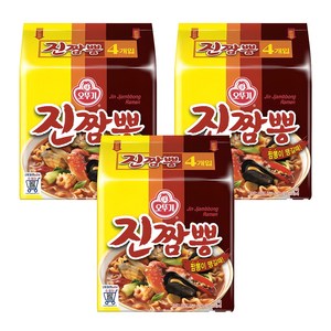 오뚜기 진짬뽕 130g, 12개