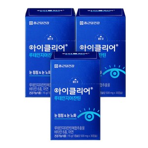 아이클리어 루테인지아잔틴, 30정, 3개