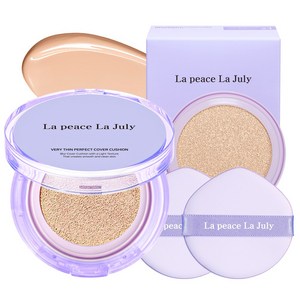 라피스앤라줄리 베리 씬 퍼펙트 쿠션 본품+리필세트, 24g, 1개, 21호 라이트 베이지