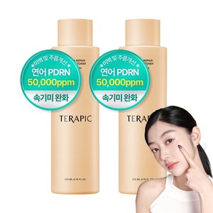 테라픽 더마 리페어 연어 PDRN 속건조 토너, 2개, 200ml