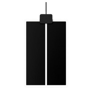 스파크주 필름 히터 12W, 블랙, 1개