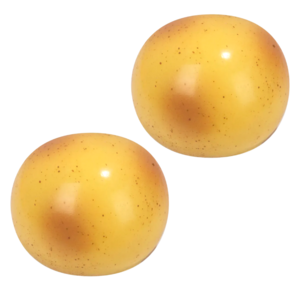 (1+1 세트) 오를레 감자빵 말랑이 감자 스트레스볼 스트레스 해소 스퀴시, 2개, 감자색