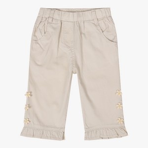 치크 꽃 모티브 프릴 7부 바지 CKTA2631G_NC강서점