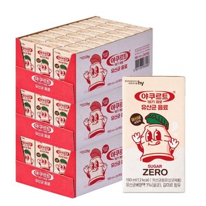 에치와이 야쿠르트 1971 제로, 72개, 190ml