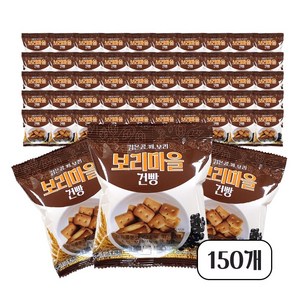 금풍제과 검은콩깨 보리건빵, 30g, 150개