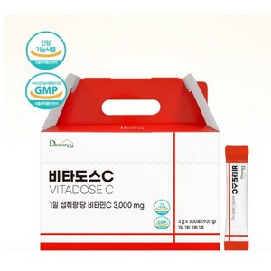 비타도스 비타민C 3000mg 고함량 순수 비타민씨 고용량 분말 가루 스틱, 1개, 900g