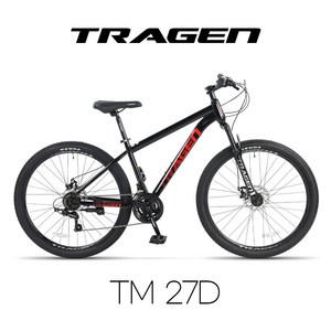 트라젠 TM-27D 27.5인치 원터치21단 앞서스펜션 디스크 MTB자전거, 메탈그레이, 미조립박스배송