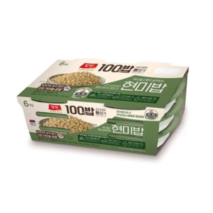 양반 100밥 현미밥, 130g, 36개
