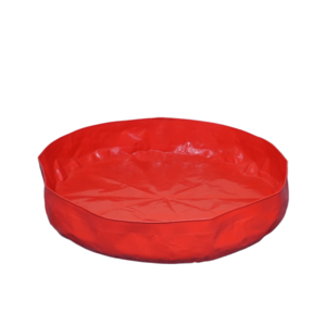 버물버물 원형 김장매트 식품용기 인증 접이식 다라이 완전 방수, 1개