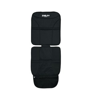 조이로이 카시트 보호매트, 멜란지 블랙, 1개