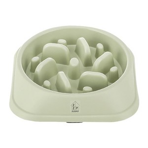 제제펫 파스텔 애완동물용 식기, 그린, 1개