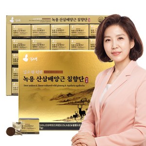 김소형원방 녹용 산삼 배양근 침향단 + 쇼핑백, 100환, 3.75g, 100개