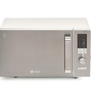 롯데알미늄 무회전 플랫형 전자레인지 다이얼식 23L, LE-1923FL