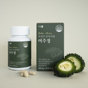 라운지셀 국내산 프리미엄 약방애 여주정, 60정, 1개