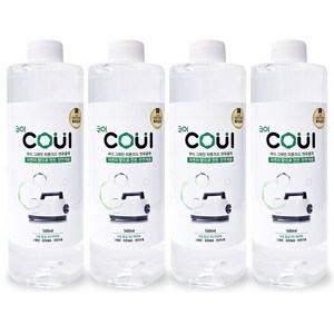 친환경 쿠이 피톤치드 편백오일 그래핀 연무 용액 탈취제 연무기 전용액, 4개, 500ml