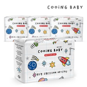 Cooing 쿠잉 베러업 밴드형, 소형(S), 136매