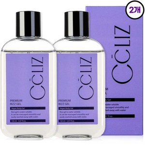 [저자극테스트 완료] 끌리즈 수용성 프리미엄 마사지 젤 바디 마사지 오일, 2개, 150ml