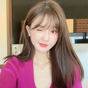 로미홀리 여성 긴머리 가발 (가발망포함) SH470, 1개, 오트밀