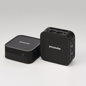 피코펄스 미니PC 사무용 초소형 데스크탑 본체, AX, WIN11 Pro, 128GB, 12GB, 블랙