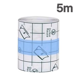 잘라쓰는 아쿠아 방수 밴드 테이프 투명 롤 접착, 1개, 투명 5cm, 5M
