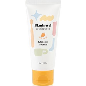 블랑키즐 유아용 고불소 치약 애플망고향, 60g, 1개