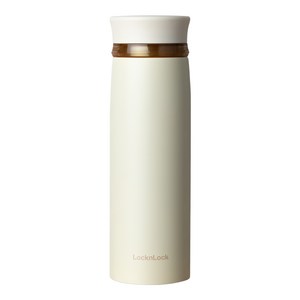 락앤락 뉴 페더 라이트 링 텀블러, 1개, 450ml, 아이보리