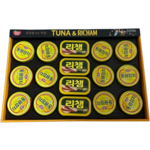 동원 튜나리챔 O-48호 선물세트+ 부직포백, 2세트