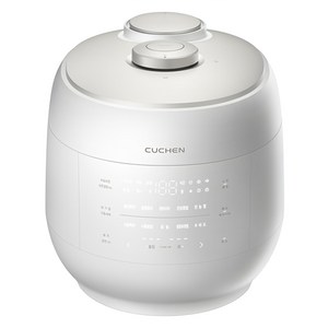 쿠첸 그레인 듀얼프레셔 IH 전기압력밥솥 10인용, CRT-UPDS1070W, 화이트
