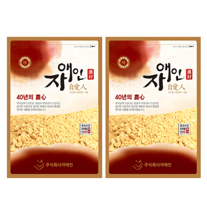 자애인 국산 메주가루 500gX2개 (1kg) 국산콩 100% 된장용 고추장용, 500g, 2개