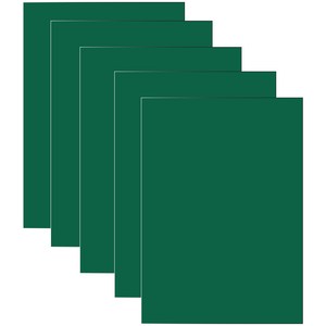 다한진 컬러 포맥스판 A3(297mm420mm*5T) 두께5mm 교재용 미술용 DIY용, 5개, 녹색