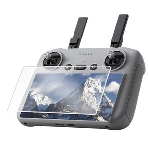 DJI RC RC2 호환 드론 조종기 강화유리 액정 보호필름, 1개, 투명