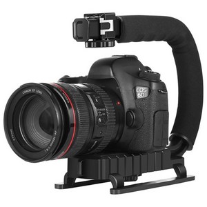 PULUZ DSLR 카메라 손떨림방지 UC형 짐벌 촬영 안정기 핸들그립, 짐벌 핸들그립, 1개, PULUZ DSLR카메라 촬영 짐벌 핸들그립