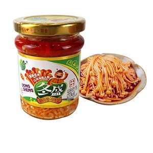 (배터짐) 뚱성매콤 고소한 향라맛 팽이버섯 진전구 맥주간식 반찬, 1개, 175g