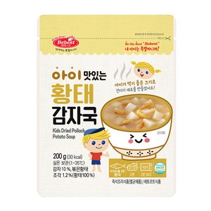 베베스트 아이 맛있는 국, 200g, 3개, 황태감자국