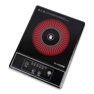 맘쿡 하이라이트 1구 전기레인지 순간가열 전기쿡탑 전기렌지, 프리스탠딩, DMC-8012