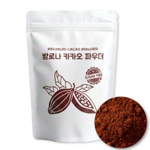 발로나 무가당 코코아파우더 무설탕 카카오파우더, 350g, 1개, 1개입