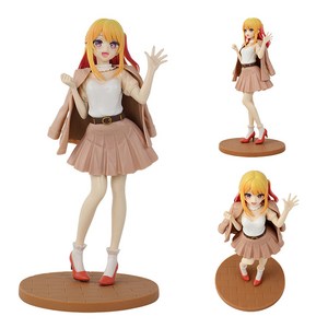 애니메이션 피규어 최애의 아이 호시노 루비 소장용 책상 장식품 미소녀 선물 23cm, 1개
