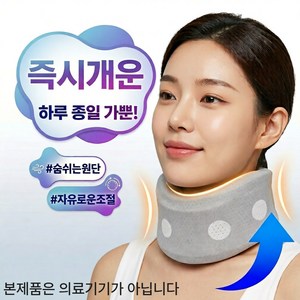 르미레 쿠션형 목보호대 밴드형 시원한 목보호, 1개